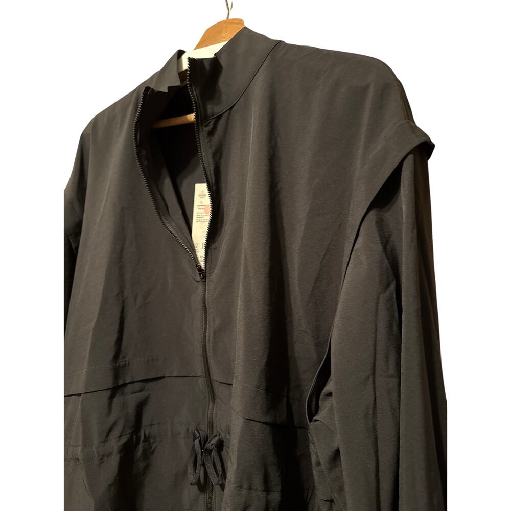 Calls Golf Jacket, Black, Womens‎ XXL, NWT, Drawstring w/Cap Shoulder